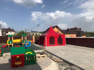 Шатёр пагода для детской площадки