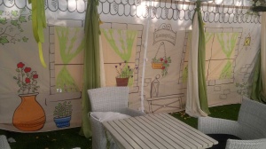 Мобильные шатры для детского кафе