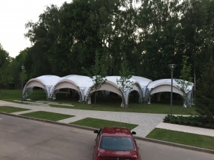 Аренда арочных шатров в Сколково
